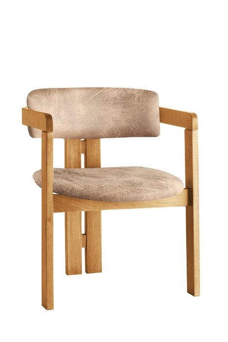 Hanah Home Silla de Roble y Beige